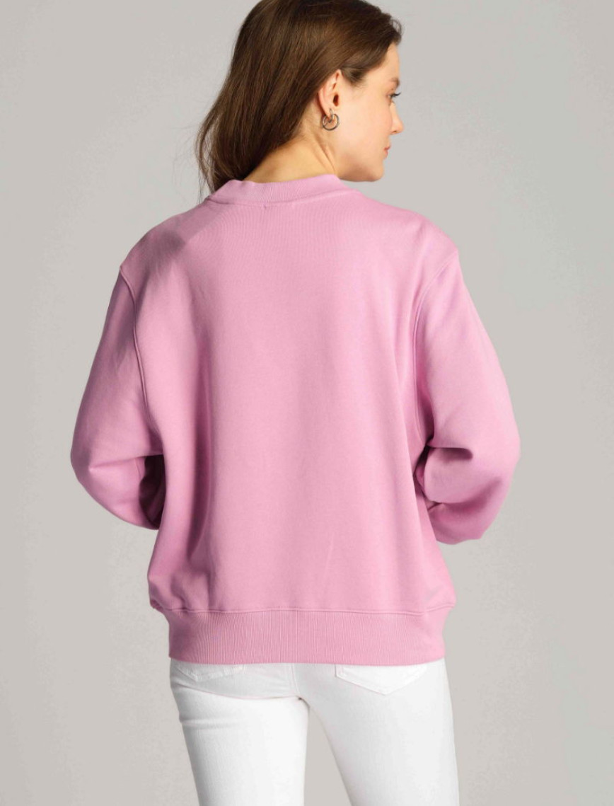 Kadın Sweatshirt 23612 113 - Smoky grape Kadın Sweatshirt 23612 113 - Smoky grape
