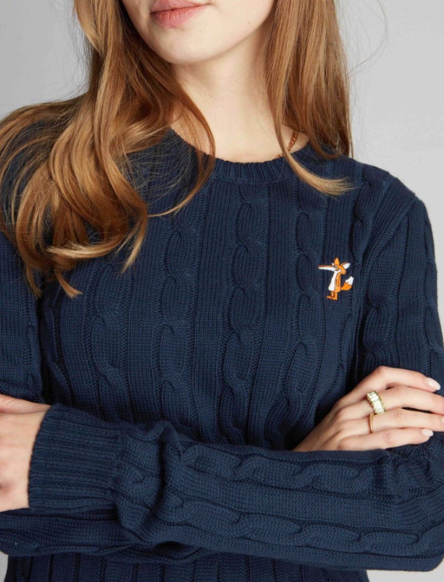 Kadın Kazak 23892 166 - 166 NAVY BLUE