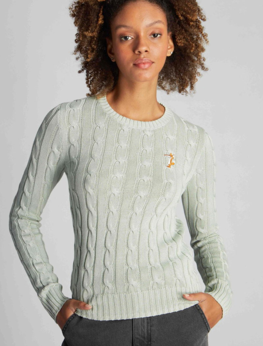 Kadın Kazak 23892 631 - Cameo green