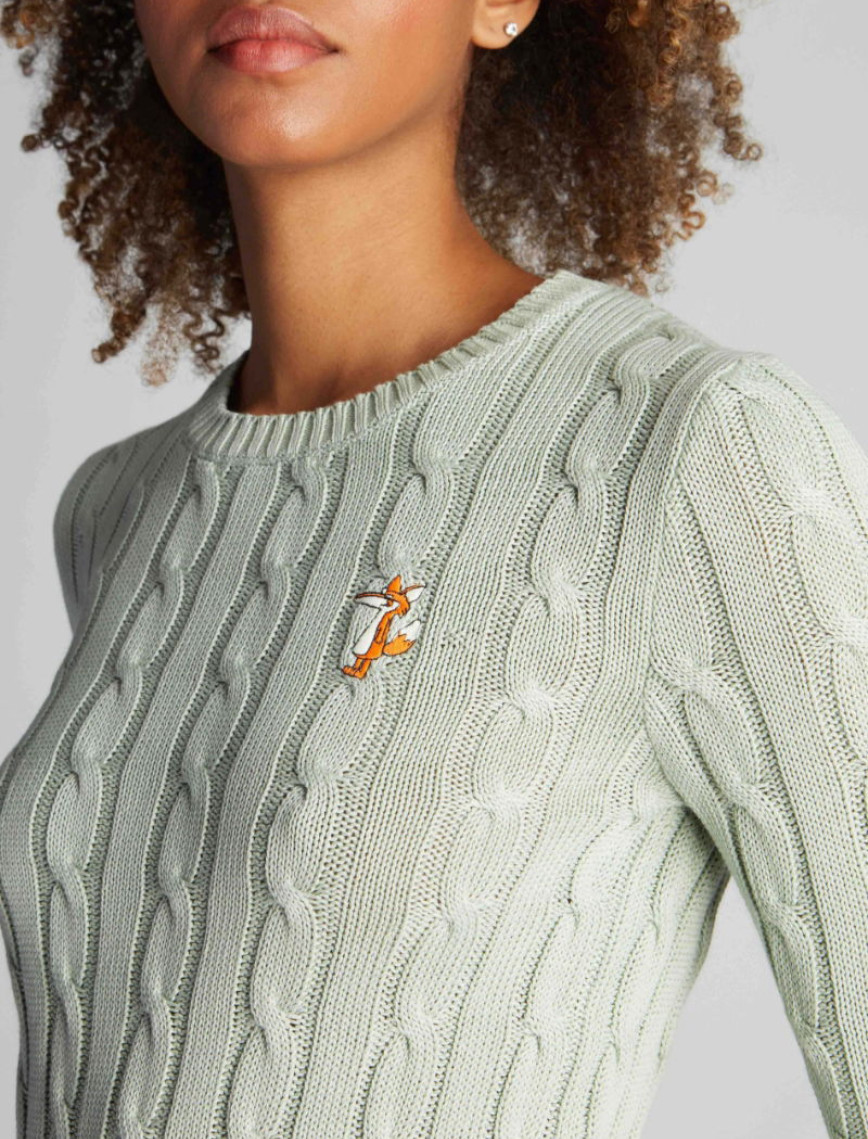 Kadın Kazak 23892 631 - Cameo green