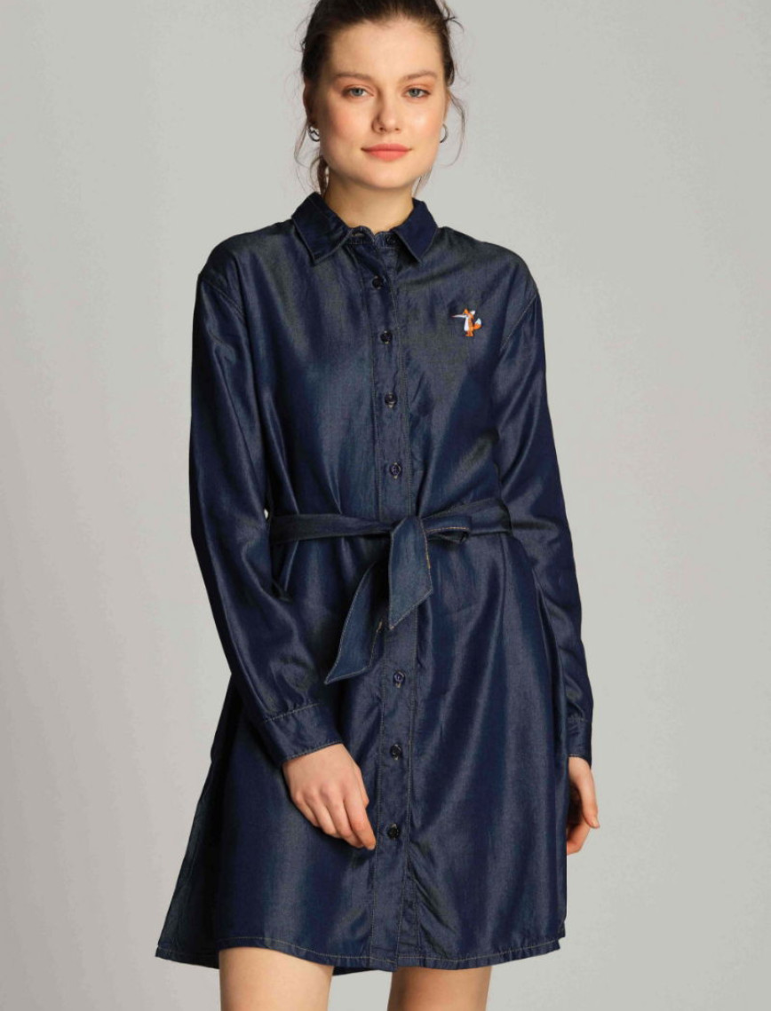 Kadın Elbise 23600 166 - 166 NAVY BLUE Kadın Elbise 23600 166 - 166 NAVY BLUE