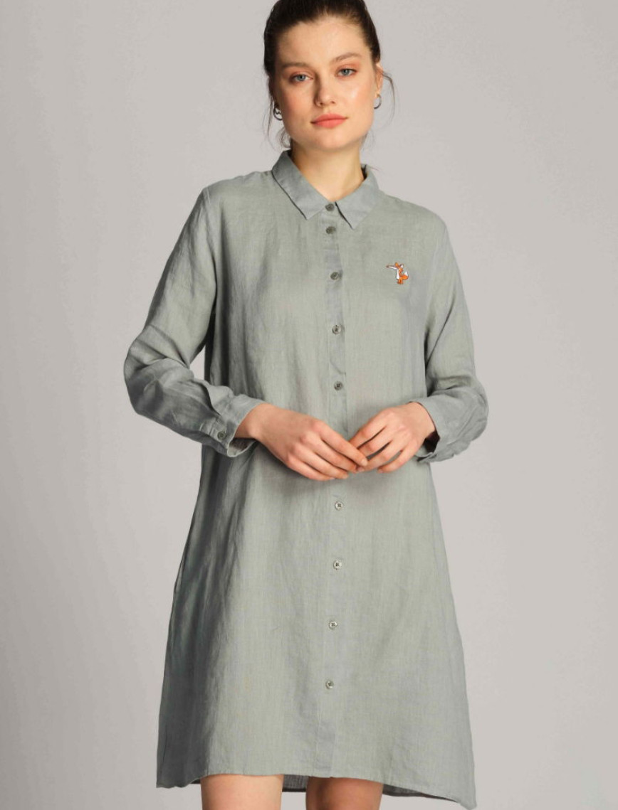 Kadın Elbise 23901 5806 - Green Mileniu Kadın Elbise 23901 5806 - Green Mileniu