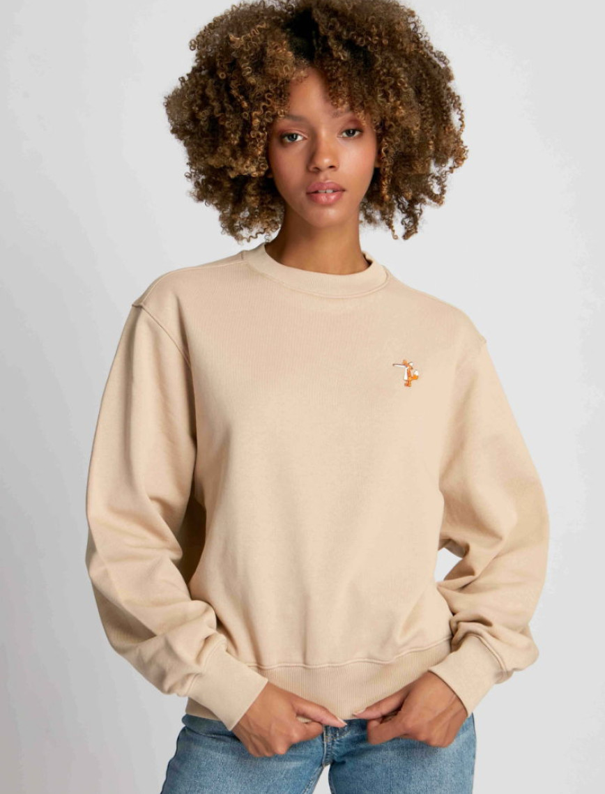 Kadın Sweatshirt 23612 1208 - Irish cream Kadın Sweatshirt 23612 1208 - Irish cream