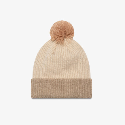 New Era Block Pom Unisex Kahverengi Bere New Era Block Pom Unisex Kahverengi Bere