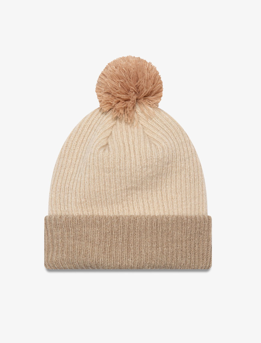 New Era Block Pom Unisex Kahverengi Bere New Era Block Pom Unisex Kahverengi Bere