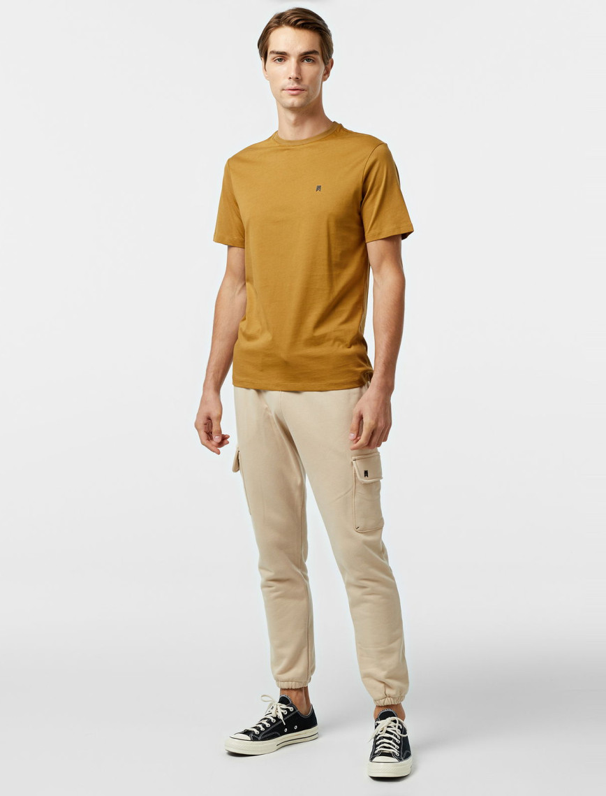 Tactical Wolves Classic Erkek Bej T-Shirt Tactical Wolves Classic Erkek Bej T-Shirt