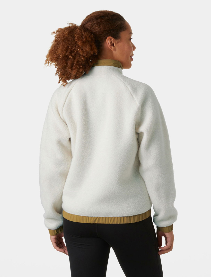 Helly Hansen Imperial Pile Snap Kadın Krem Rengi Polar Helly Hansen Imperial Pile Snap Kadın Krem Rengi Polar