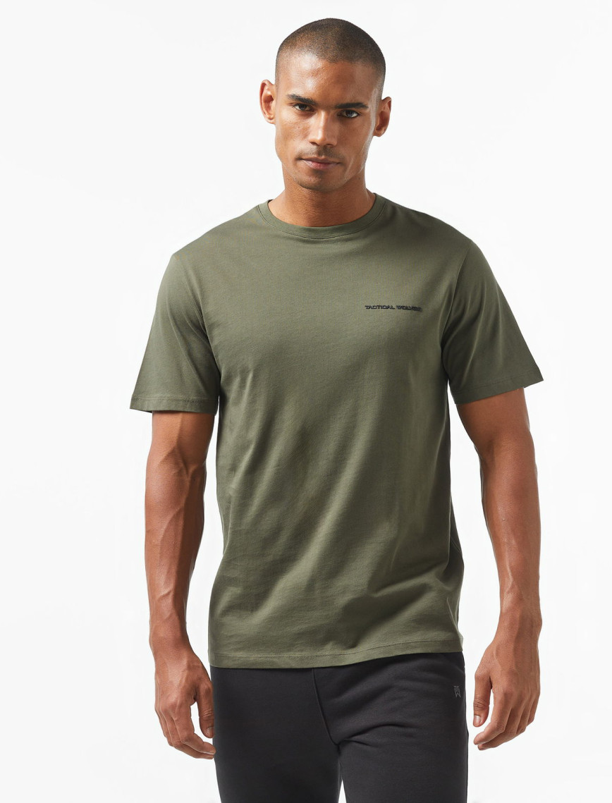 Tactical Wolves Classic Erkek Beyaz T-Shirt Tactical Wolves Classic Erkek Beyaz T-Shirt