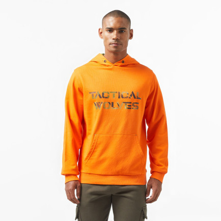 Tactical Wolves Oversize Kamuflaj Erkek Turuncu Sweatshirt Tactical Wolves Oversize Kamuflaj Erkek Turuncu Sweatshirt