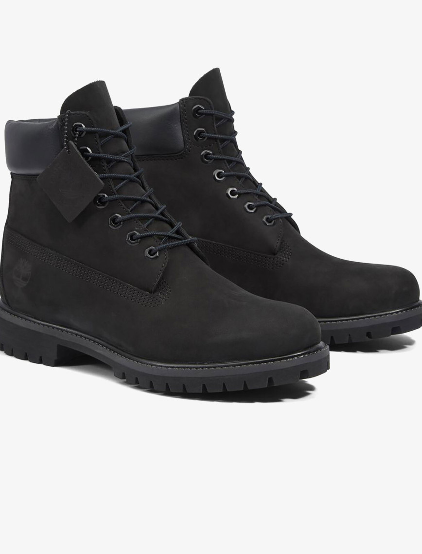 Timberland Premium 6 Inch Lace Up Erkek Siyah Bot Timberland Premium 6 Inch Lace Up Erkek Siyah Bot