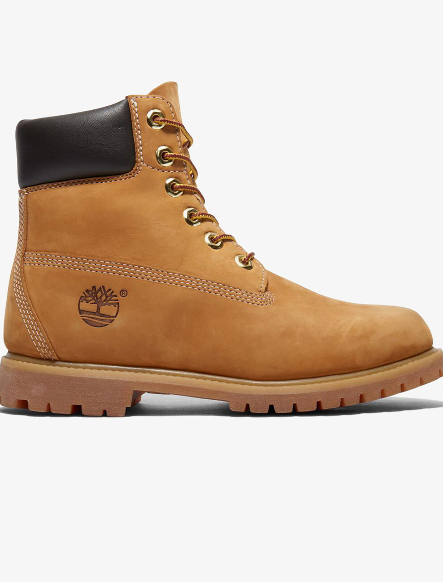 Timberland Premium 6 Inch Lace Up Kadın Krem Rengi Bot