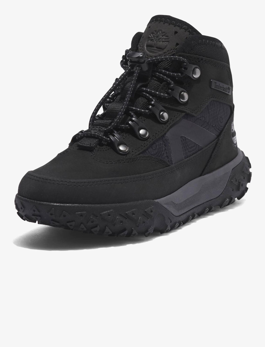Timberland Greenstride Motion 6 Mid Bungee Waterproof Çocuk Siyah Bot Timberland Greenstride Motion 6 Mid Bungee Waterproof Çocuk Siyah Bot