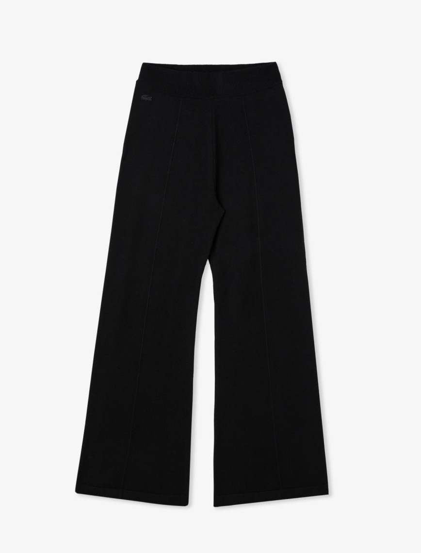 Lacoste Kadın Relaxed Fit Siyah Pantolon Lacoste Kadın Relaxed Fit Siyah Pantolon