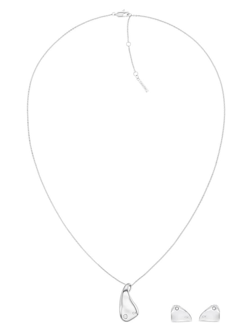 Calvin Klein CKJ35700016 Kadın Kolye ve Küpe Seti Calvin Klein CKJ35700016 Kadın Kolye ve Küpe Seti