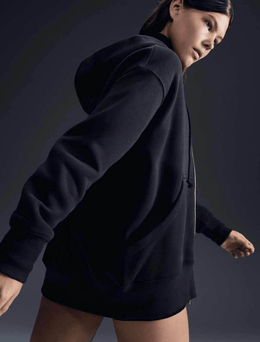 Nike Sportswear Phoenix Fleece Oversize Hoodie Kadın Siyah Eşofman Üstü Nike Sportswear Phoenix Fleece Oversize Hoodie Kadın Siyah Eşofman Üstü