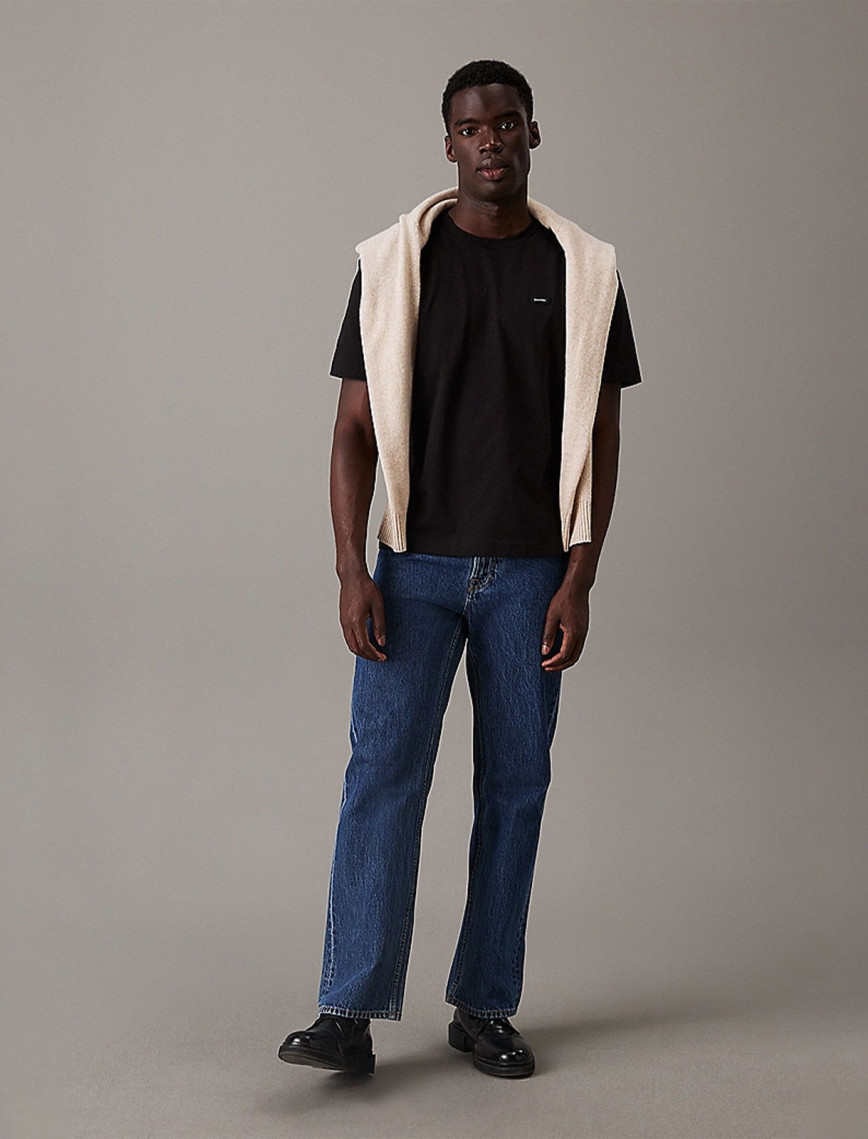 Calvin Klein Essentials Erkek Siyah T-Shirt Calvin Klein Essentials Erkek Siyah T-Shirt