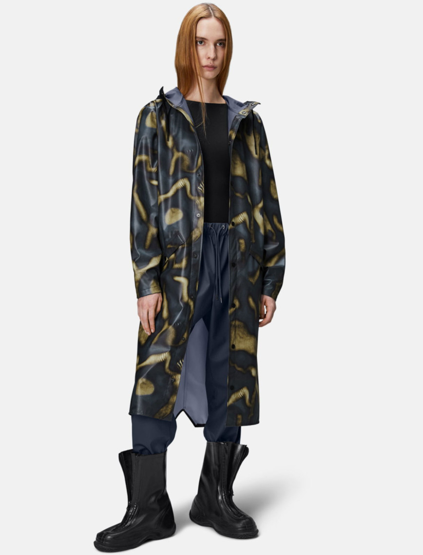 Rains Longer W3 Kadın Renkli Yağmurluk Rains Longer W3 Kadın Renkli Yağmurluk