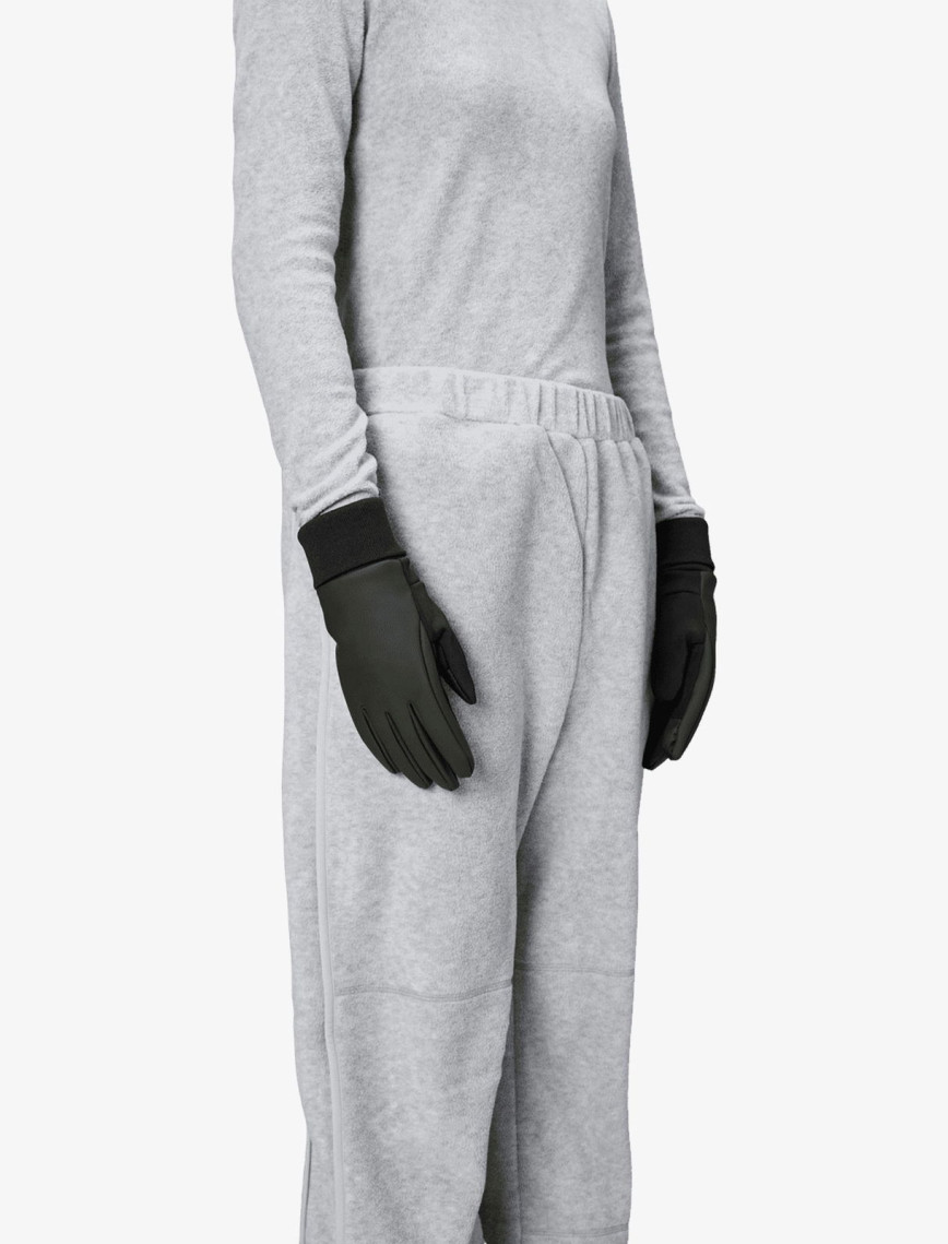Rains Gloves W1T1 Unisex Siyah Eldiven Rains Gloves W1T1 Unisex Siyah Eldiven