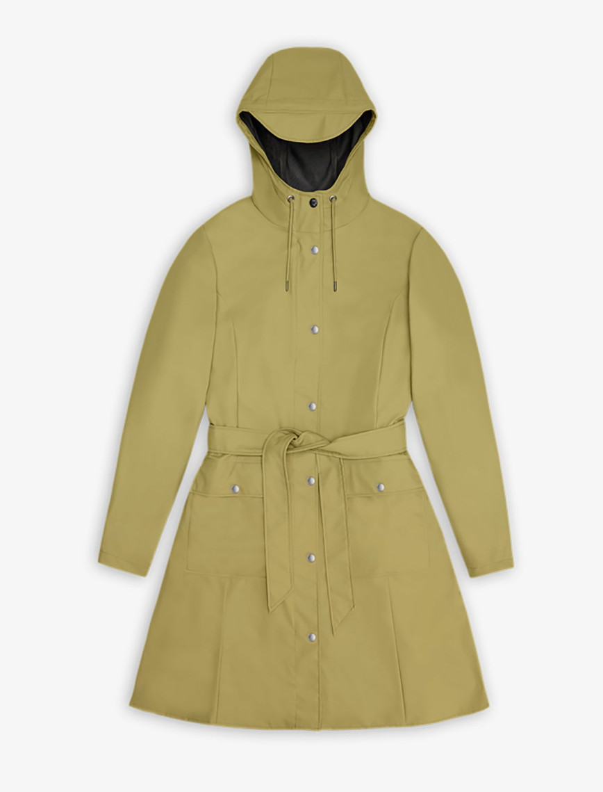 Rains Curve W3 Kadın Haki Yağmurluk