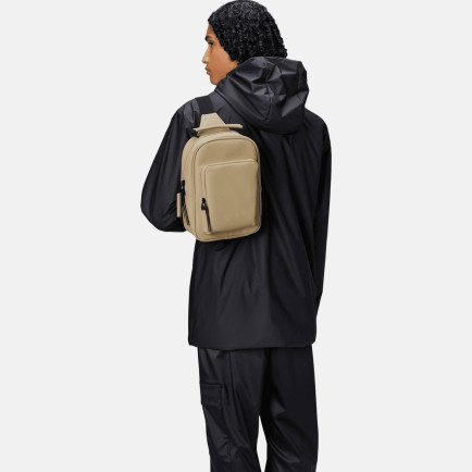 Rains Book Daypack Mini W3 Unisex Bej Sırt Çantası