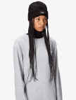 Rains Ribbed Fleece Beanie T1 Unisex Siyah Bere Rains Ribbed Fleece Beanie T1 Unisex Siyah Bere