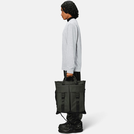 Rains Trail Tote W3 Unisex Yeşil Omuz Çantası