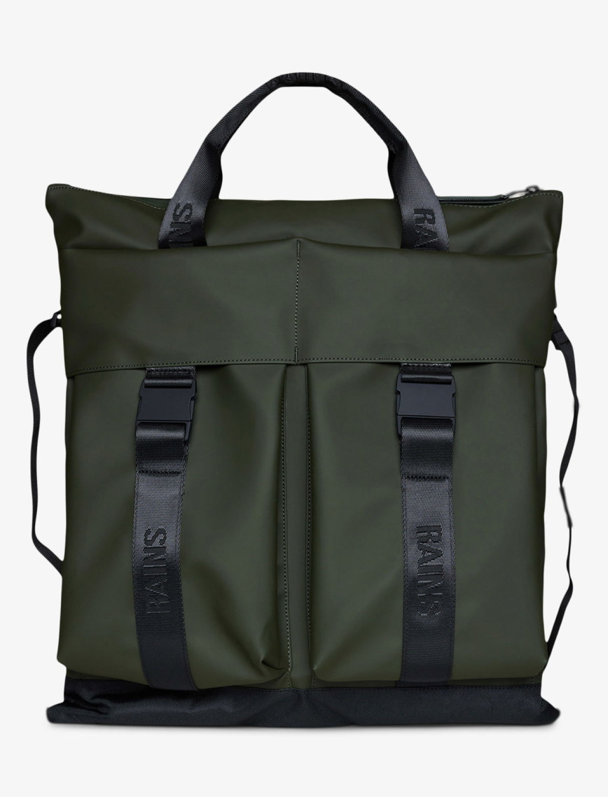 Rains Trail Tote W3 Unisex Yeşil Omuz Çantası Rains Trail Tote W3 Unisex Yeşil Omuz Çantası