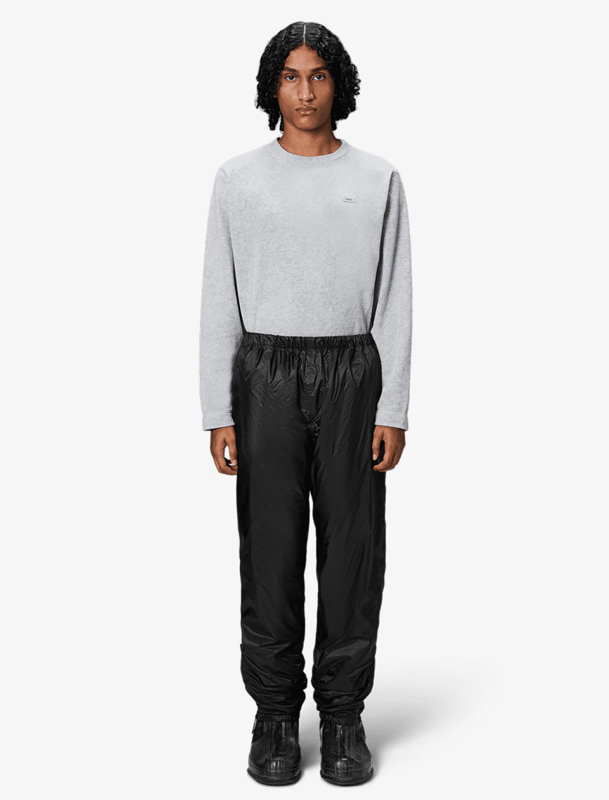 Rains Kauto Insulated Pants Regular W4T1 Unisex Siyah Panço Rains Kauto Insulated Pants Regular W4T1 Unisex Siyah Panço