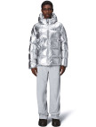 Rains Alta Puffer Jacket W3T3 Unisex Gri Mont Rains Alta Puffer Jacket W3T3 Unisex Gri Mont