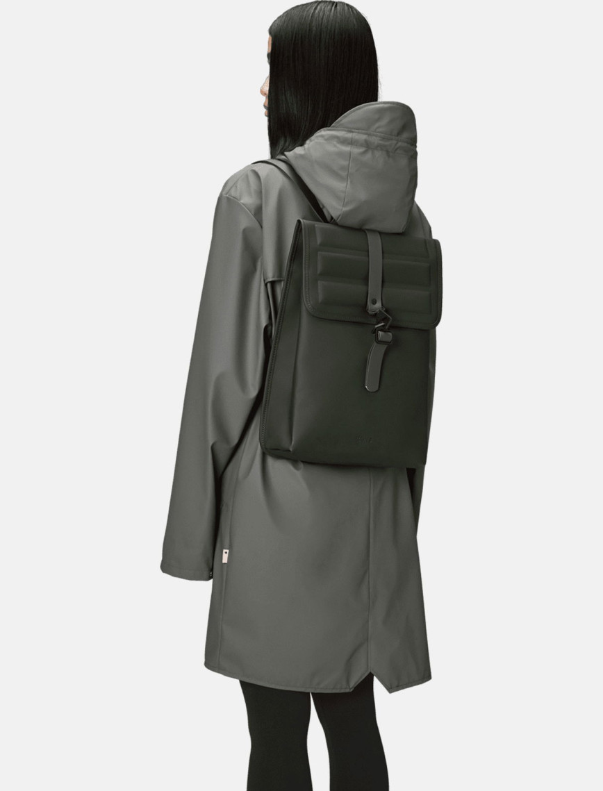 Rains Shield Rucksack W3 Unisex Yeşil Sırt Çantası Rains Shield Rucksack W3 Unisex Yeşil Sırt Çantası