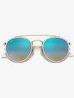 RAY-BAN 0RB3647N Unisex Gold Güneş Gözlüğü RAY-BAN 0RB3647N Unisex Gold Güneş Gözlüğü