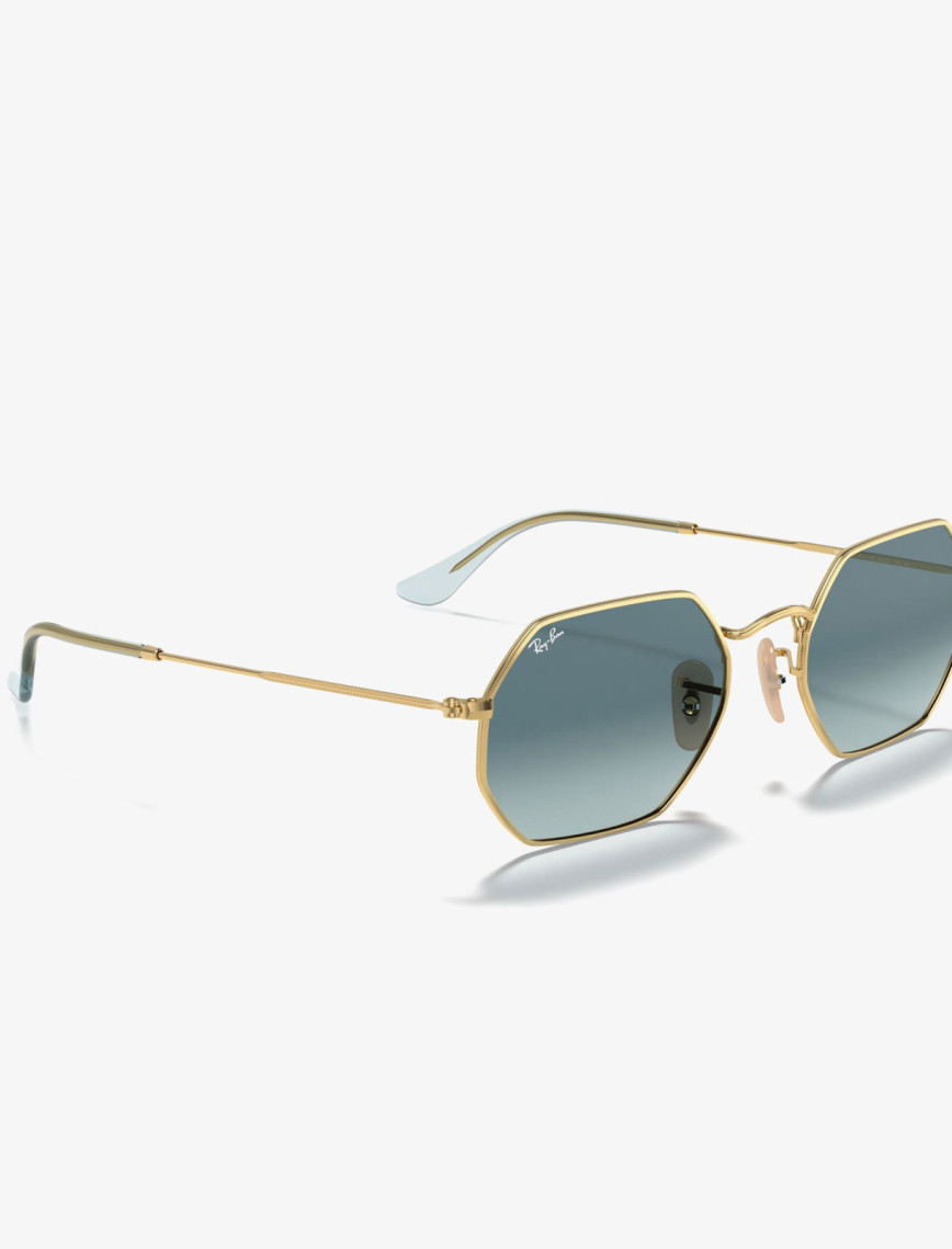 RAY-BAN 0RB3556N Octagonal Unisex Gold Güneş Gözlüğü RAY-BAN 0RB3556N Octagonal Unisex Gold Güneş Gözlüğü