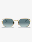 RAY-BAN 0RB3556N Octagonal Unisex Gold Güneş Gözlüğü RAY-BAN 0RB3556N Octagonal Unisex Gold Güneş Gözlüğü