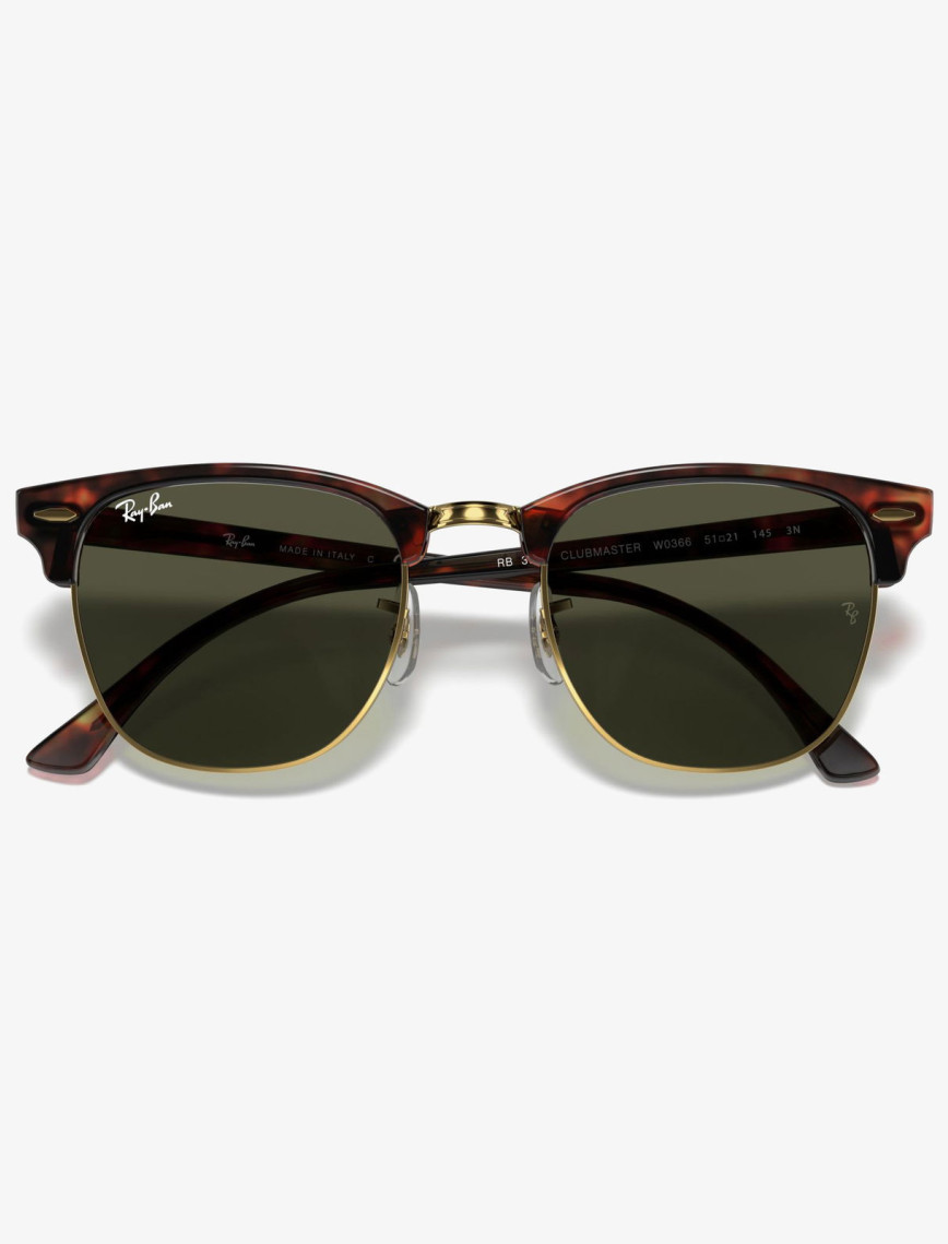 RAY-BAN 0RB3016 Clubmaster Erkek Mock Tortoise Arista Güneş Gözlüğü RAY-BAN 0RB3016 Clubmaster Erkek Mock Tortoise Arista Güneş Gözlüğü