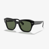 RAY-BAN 0RB2186 State Street Unisex Siyah Güneş Gözlüğü RAY-BAN 0RB2186 State Street Unisex Siyah Güneş Gözlüğü