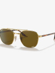 Ray-Ban Metal Unisex Kahverengi Güneş Gözlüğü