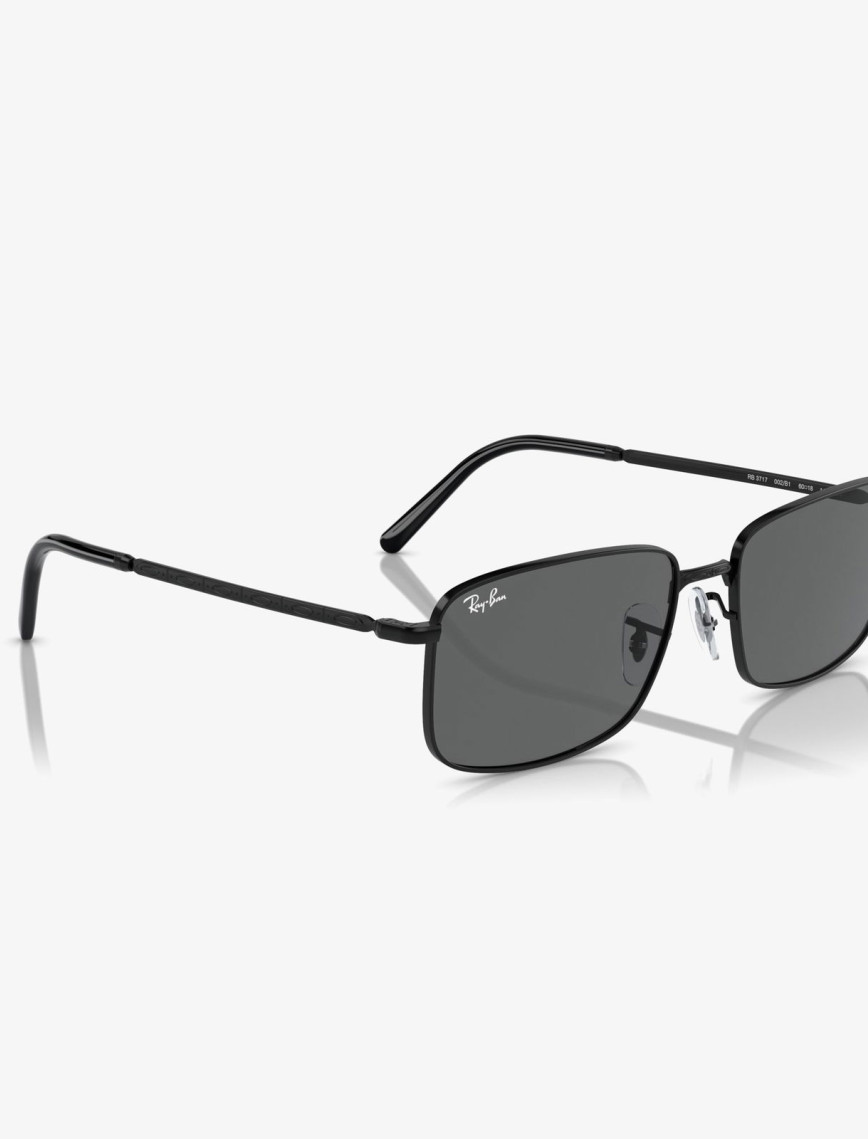 RAY-BAN 0RB3717 Unisex Siyah Güneş Gözlüğü RAY-BAN 0RB3717 Unisex Siyah Güneş Gözlüğü