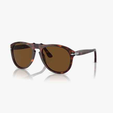 PERSOL Acetate Erkek Kahverengi Güneş Gözlüğü PERSOL Acetate Erkek Kahverengi Güneş Gözlüğü