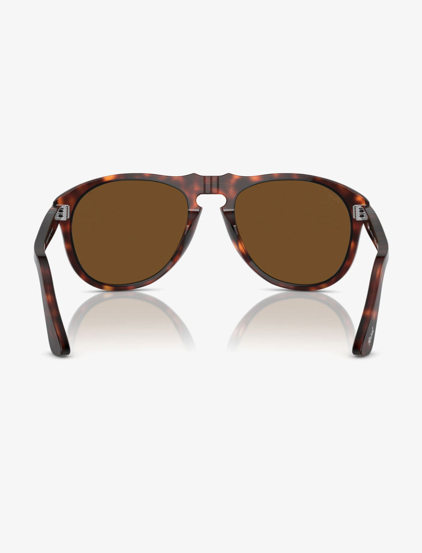 PERSOL Acetate Erkek Kahverengi Güneş Gözlüğü PERSOL Acetate Erkek Kahverengi Güneş Gözlüğü