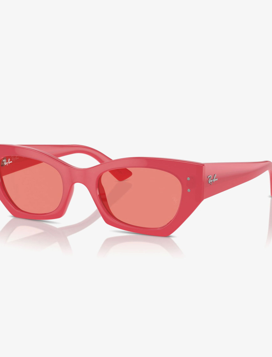 Ray-Ban Zena Unisex Kırmızı Güneş Gözlüğü Ray-Ban Zena Unisex Kırmızı Güneş Gözlüğü