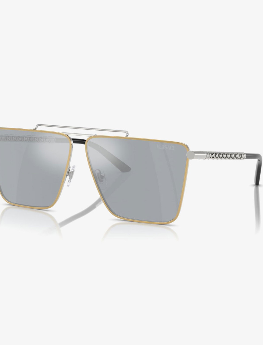 VERSACE Ve2266 Erkek Altın Rengi Güneş Gözlüğü VERSACE Ve2266 Erkek Altın Rengi Güneş Gözlüğü