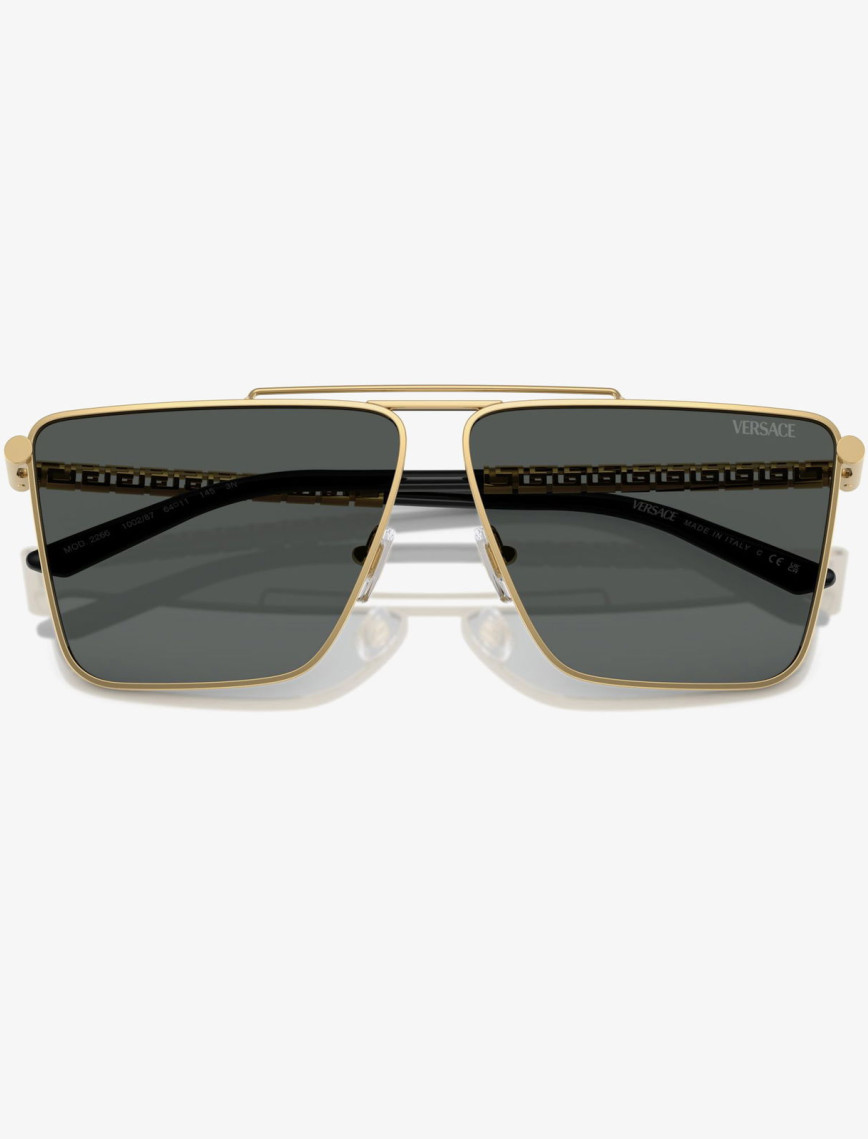 VERSACE Ve2266 Erkek Altın Rengi Güneş Gözlüğü VERSACE Ve2266 Erkek Altın Rengi Güneş Gözlüğü
