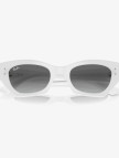 Ray-Ban Zena Unisex Beyaz Güneş Gözlüğü Ray-Ban Zena Unisex Beyaz Güneş Gözlüğü