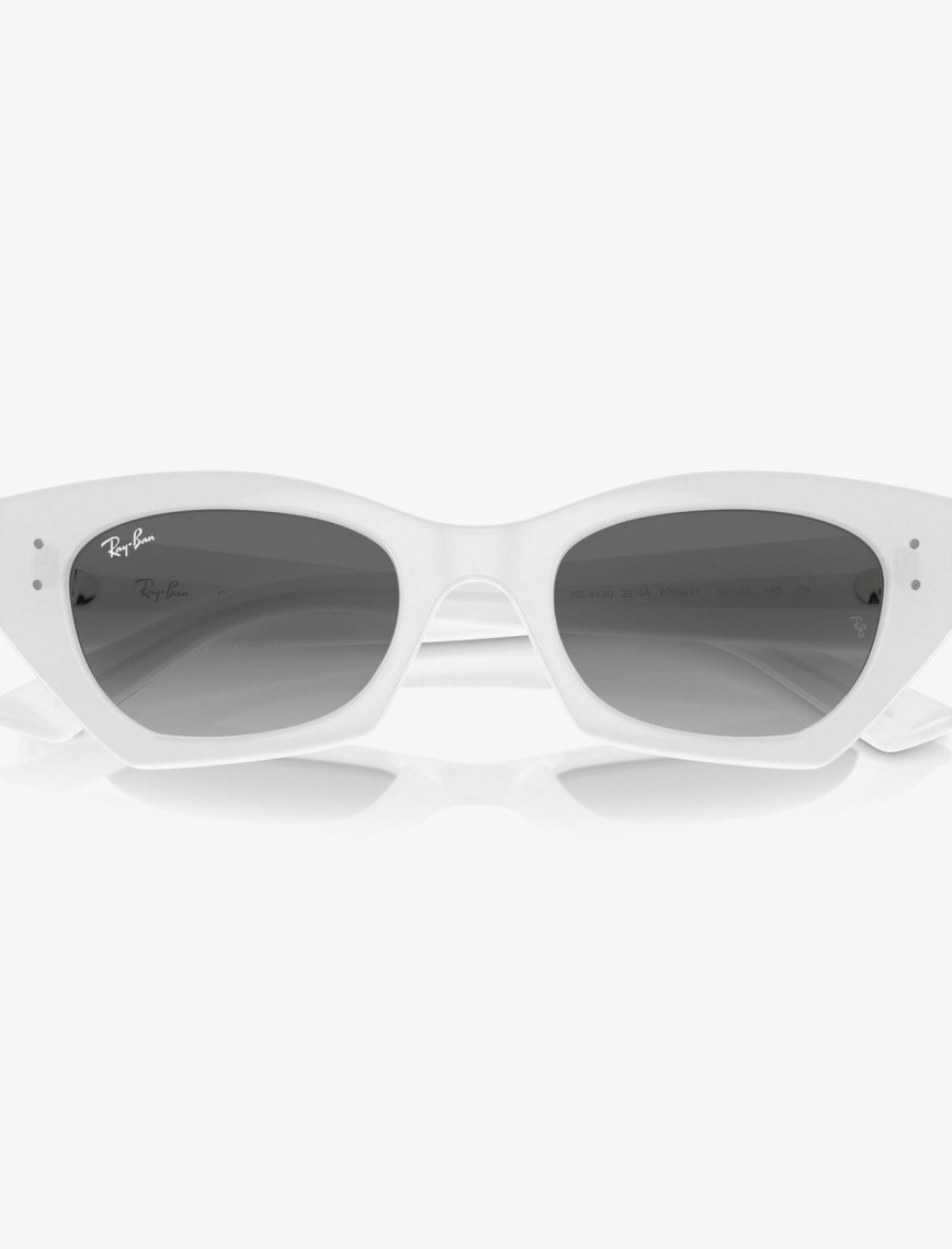 Ray-Ban Zena Unisex Beyaz Güneş Gözlüğü Ray-Ban Zena Unisex Beyaz Güneş Gözlüğü