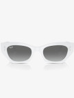 Ray-Ban Zena Unisex Beyaz Güneş Gözlüğü Ray-Ban Zena Unisex Beyaz Güneş Gözlüğü