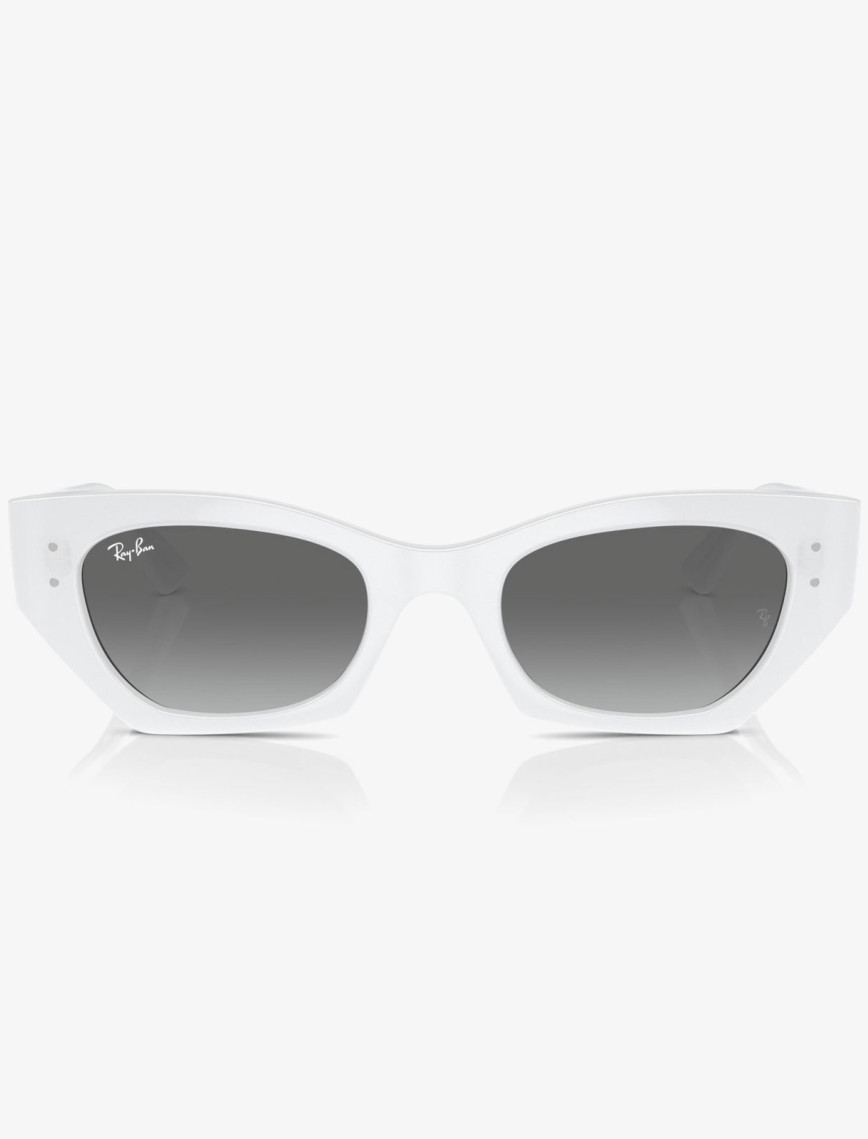 Ray-Ban Zena Unisex Beyaz Güneş Gözlüğü Ray-Ban Zena Unisex Beyaz Güneş Gözlüğü