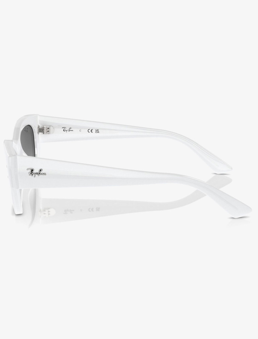 Ray-Ban Zena Unisex Beyaz Güneş Gözlüğü Ray-Ban Zena Unisex Beyaz Güneş Gözlüğü