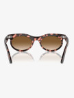 RAY-BAN Wayfarer Oval Unisex Pembe Güneş Gözlüğü RAY-BAN Wayfarer Oval Unisex Pembe Güneş Gözlüğü