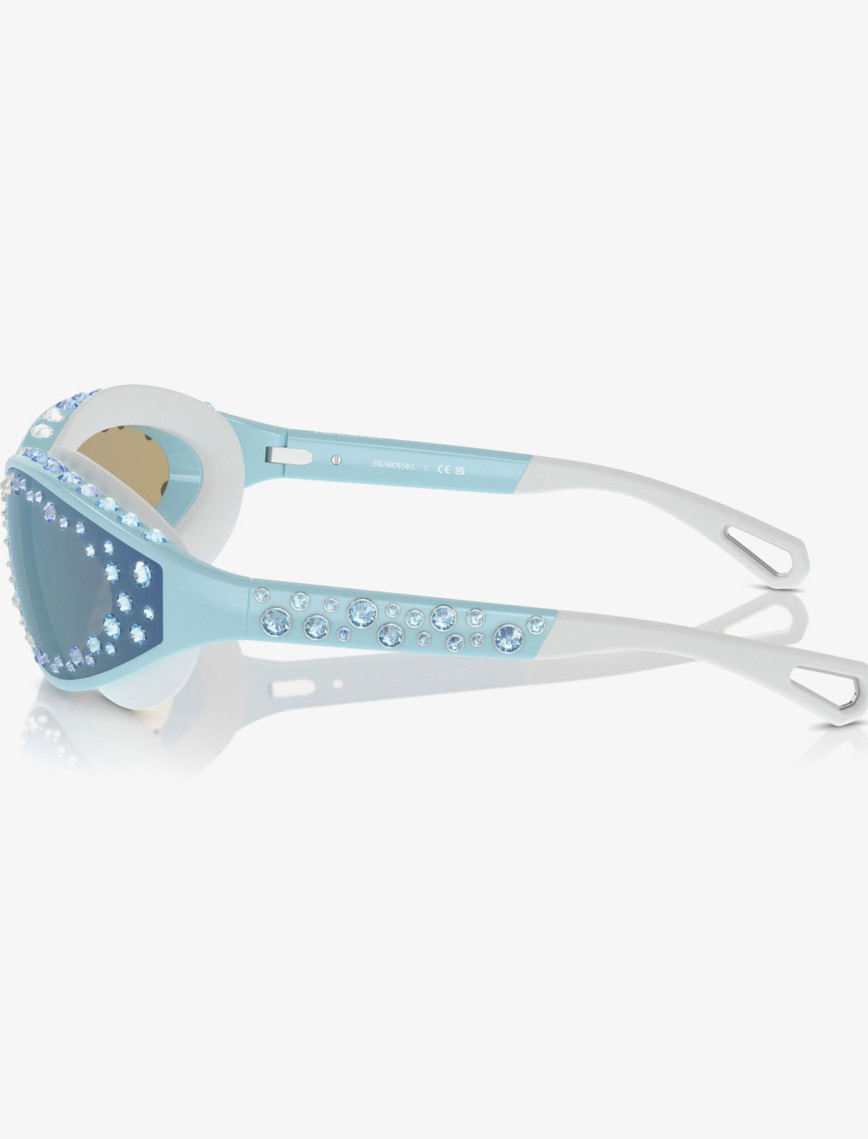 Swarovski Sk624 Kadın Mavi Güneş Gözlüğü Swarovski Sk624 Kadın Mavi Güneş Gözlüğü