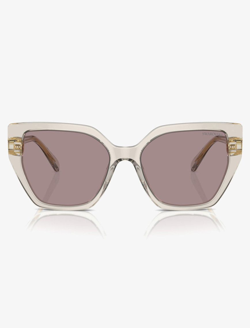 Swarovski Sk616 Kadın Bej Güneş Gözlüğü Swarovski Sk616 Kadın Bej Güneş Gözlüğü
